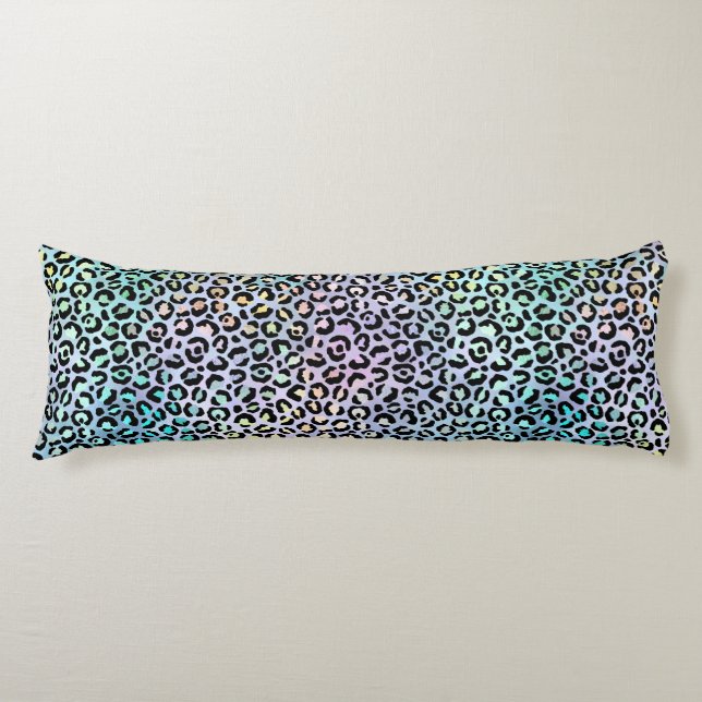 The Iridescent Leopard Series Design 8 Body Pillow (Front)