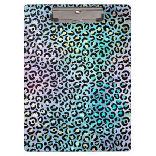 The Iridescent Leopard Series Design 8 Clipboard
