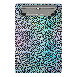 The Iridescent Leopard Series Design 8 Mini Clipboard