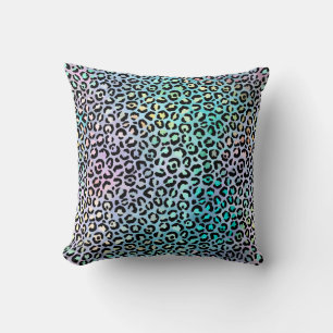 The Iridescent Leopard Series Design 8 Throw Pillow