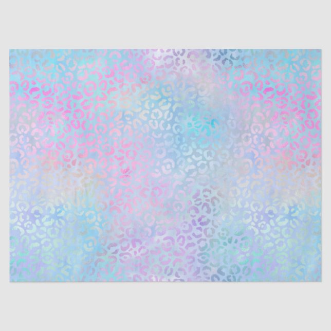 The Iridescent Leopard Series Design 9 Tissue Paper (Front)