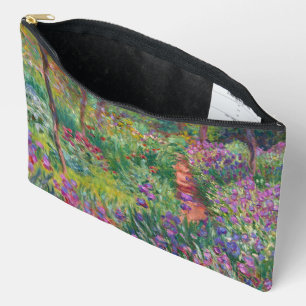 The Iris Garden At Giverny By Claude Monet Accessory Pouch
