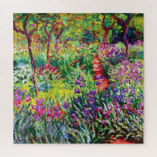 The Iris Garden at Giverny by Claude Monet Jigsaw Puzzle