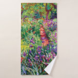 The Iris Garden by Claude Monet Bath Towel Set<br><div class="desc">Please visit my store for more interesting design and more colour choice => zazzle.com/colorfulworld*</div>