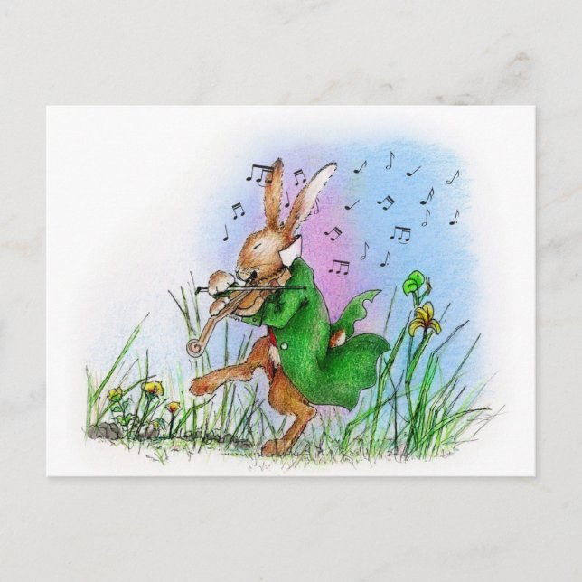 THE IRISH HARE POSTCARD (Front)