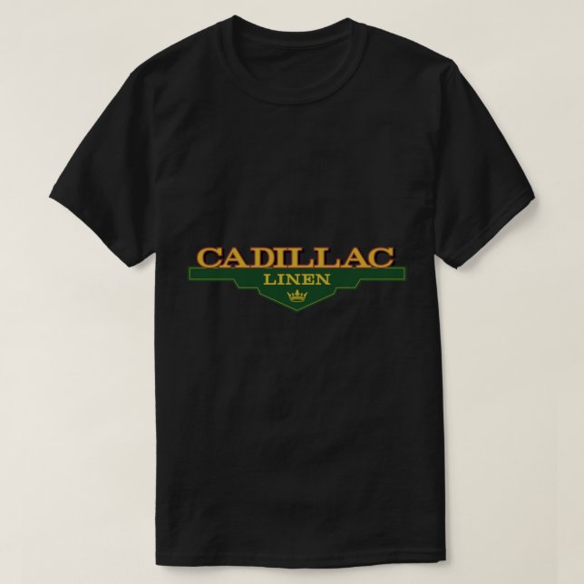 The Irishman Cadillac Linen T-Shirt (Design Front)