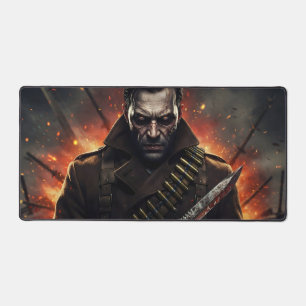 The Iron Revenant Desk Mat