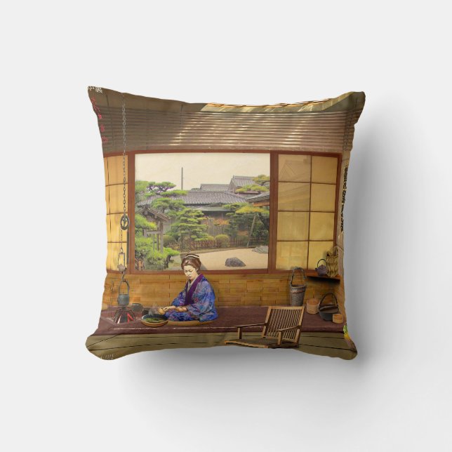 The Irori Throw Pillow (Front)