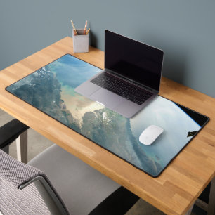 The Irrawaddy River Delta In Burma (Myanmar). Desk Mat
