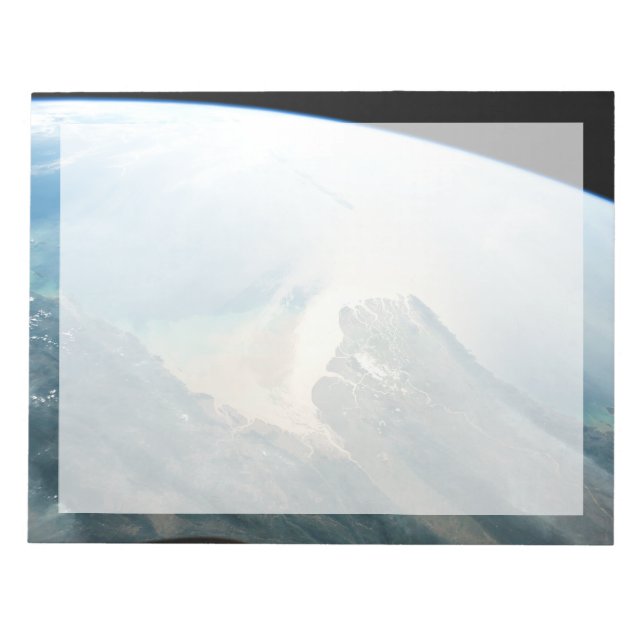 The Irrawaddy River Delta In Burma (Myanmar). Notepad (Front)