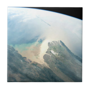 The Irrawaddy River Delta In Burma (Myanmar). Tile