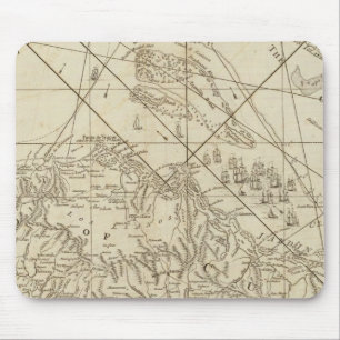 The Island of Cuba with part of the Bahama Banks Mouse Pad