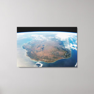 The Island Of Madagascar. Canvas Print