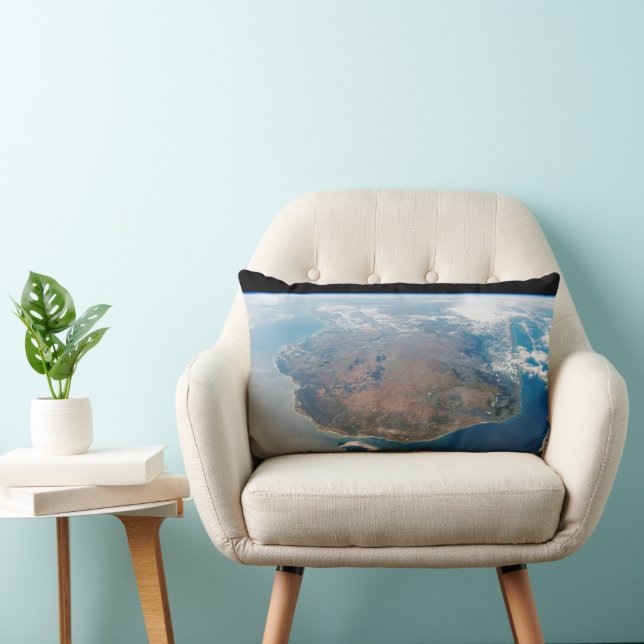 The Island Of Madagascar. Lumbar Pillow (Chair)