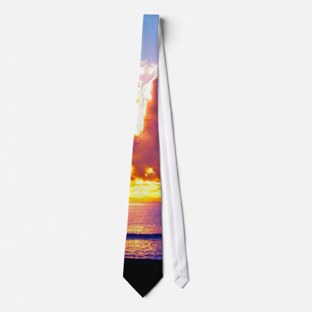 The Islands Blue Tie (Front)