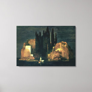 The Isle of the Dead, 1880 (oil on canvas) Canvas Print
