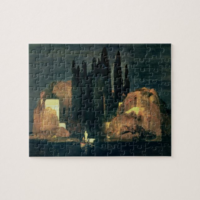 The Isle of the Dead, 1880 (oil on canvas) Jigsaw Puzzle (Horizontal)