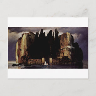 The Isle of the Dead by Arnold Böcklin Postcard