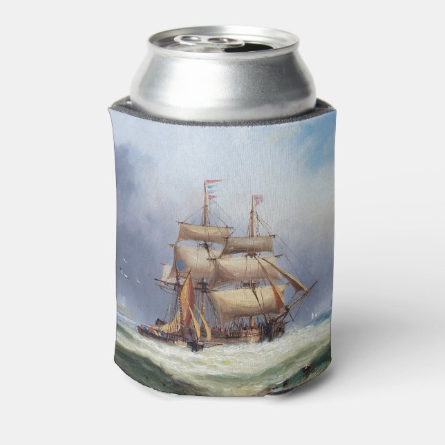 The Isle of Wright pilot boat 1887 Can Cooler (Can Back)