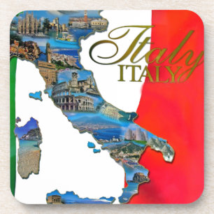 The Italian "Boot" Coaster