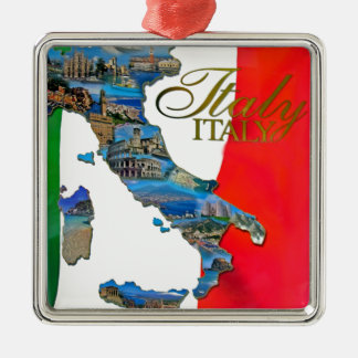 The Italian "Boot" Metal Ornament