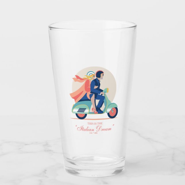 The Italian Dream - The White Lotus Glass (Front)