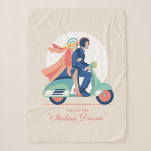 The Italian Dream - The White Lotus Sherpa Blanket