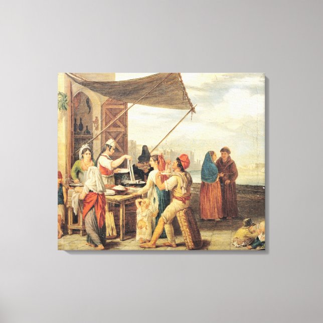 The Italian Market Canvas Print (Front)