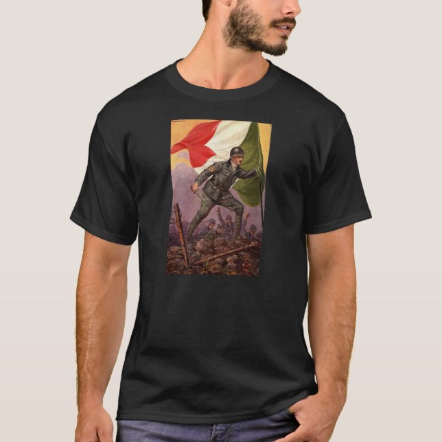 The Italians Army in WW1 T-Shirt (Front)