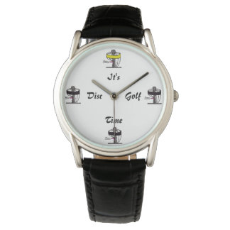 The its disc golf time wrist watch