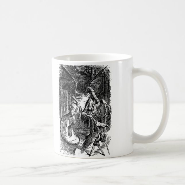 The Jabberwocky Coffee Mug (Right)
