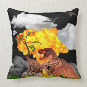 The Jace Collection Dinosaur Pillow Little Boy Fir