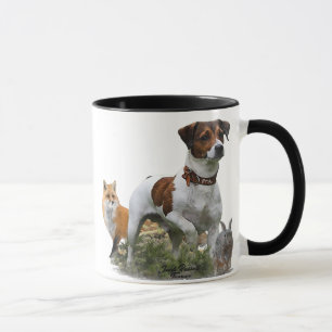 The Jack Russell Terrier , Art Mug