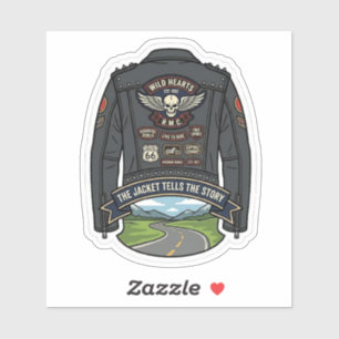 The Jacket Tells The Story Biker Motorcycle