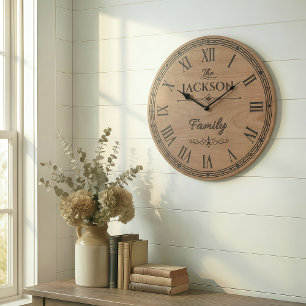 The JACKSON Family Wall Clock 