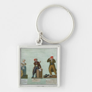 The Jacobin Knitters Keychain