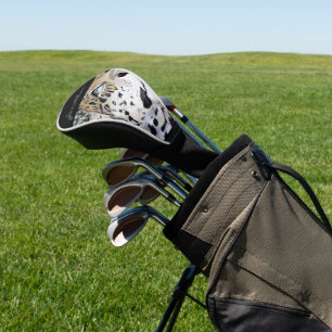 The Jaguar ~ Coloured  Golf Head Cover