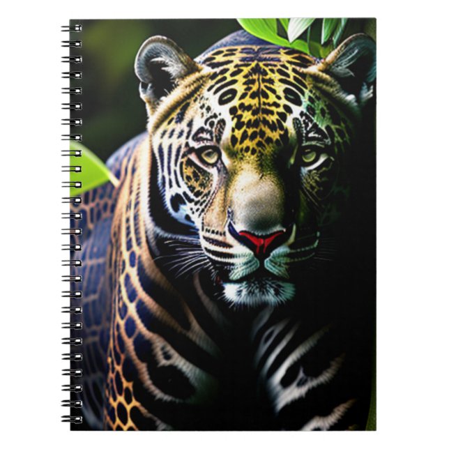 The Jaguar - Fierce Jungle Predator Notebook (Front)