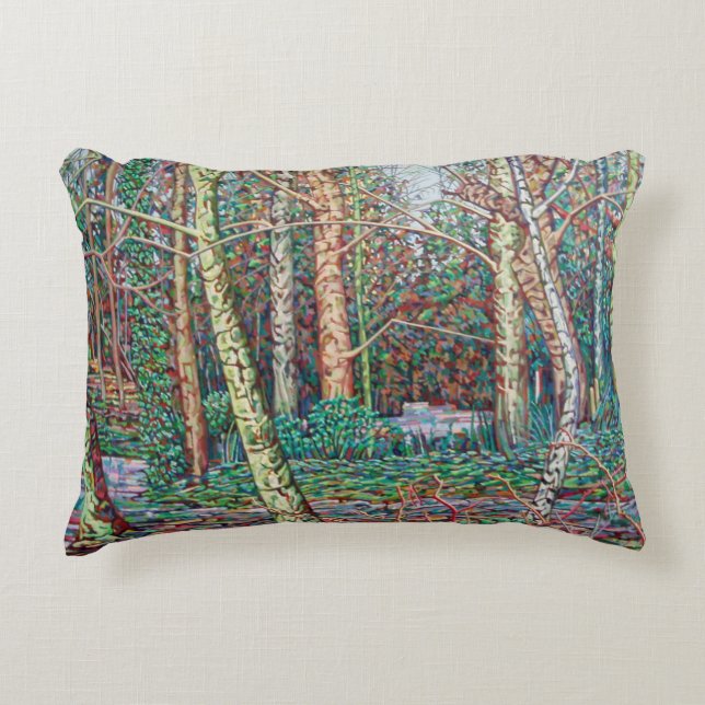 The January Path Accent Pillow (Front)