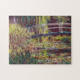 The Japanese Bridge Claude Monet cool, old, master Jigsaw Puzzle
