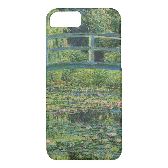 The Japanese Bridge (Water-Lily Pond), Monet Case-Mate iPhone Case (Back)
