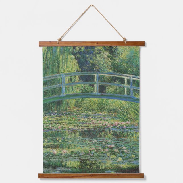 The Japanese Bridge (Water-Lily Pond), Monet Hanging Tapestry (Front)