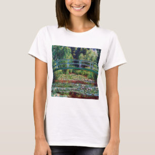 The Japanese Bridge (Water-Lily Pond), Monet T-Shirt