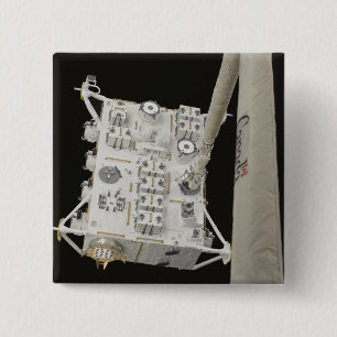 The Japanese Experiment Module Exposed Facility 2 Inch Square Button