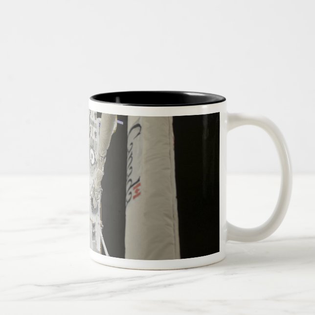 The Japanese Experiment Module Exposed Facility 2 Two-Tone Coffee Mug (Right)
