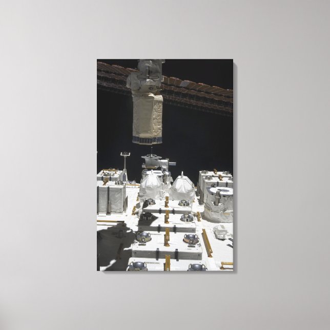 The Japanese Experiment Module Exposed Facility Canvas Print (Front)