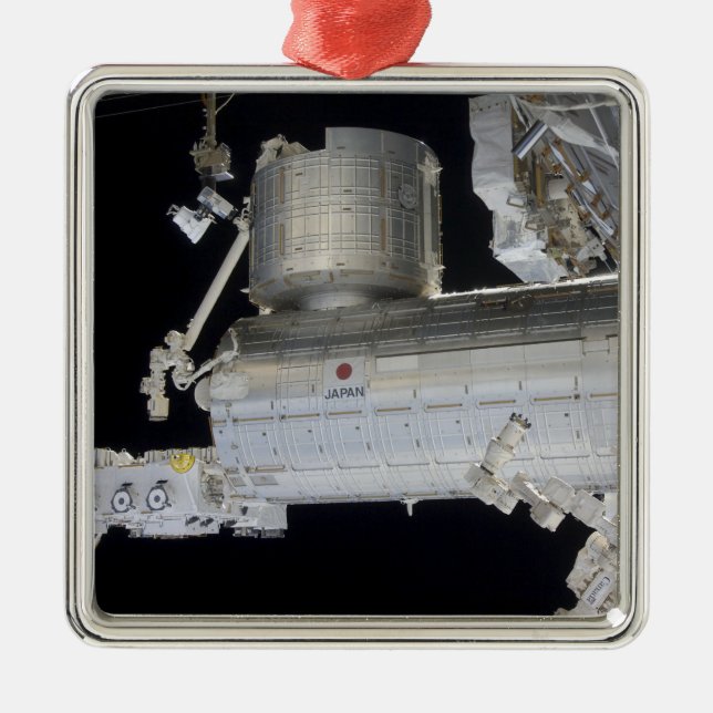 The Japanese Experiment Module Kibo laboratory 2 Metal Ornament (Front)