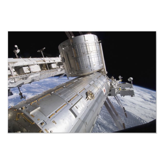 The Japanese Experiment Module Kibo laboratory Photo Print (Front)