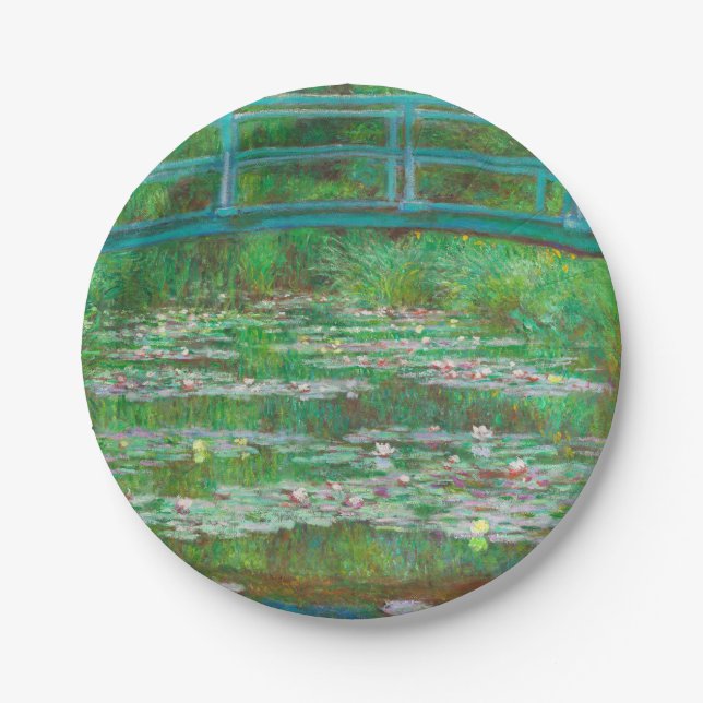 The Japanese Footbridge Paper Plates (Front)