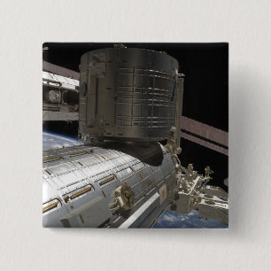 The Japanese Kibo complex 2 Inch Square Button